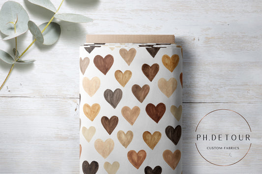 PREORDER - BLM Hearts on White - 0111 - Choose Your Base