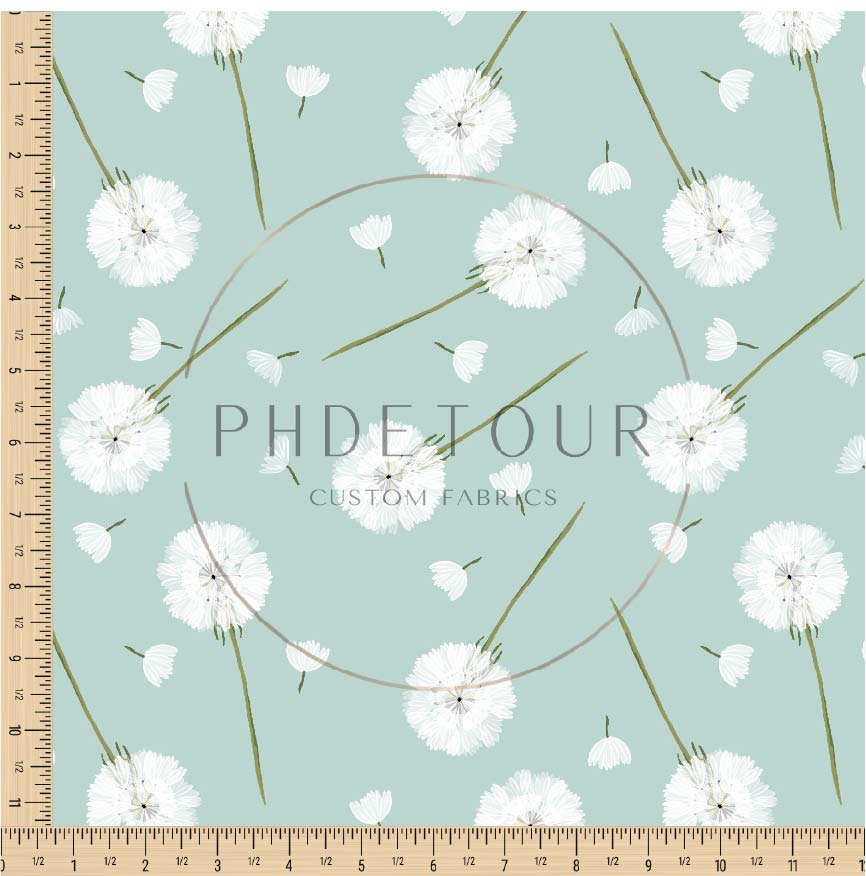 PREORDER Blue Dandelions 0126 Choose Your Base Ph.Detour