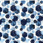 PREORDER - Blue Hexagons - 0132 - Choose Your Base