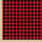 PREORDER - Buffalo Plaid - Bright Red - 0163 - Choose Your Base