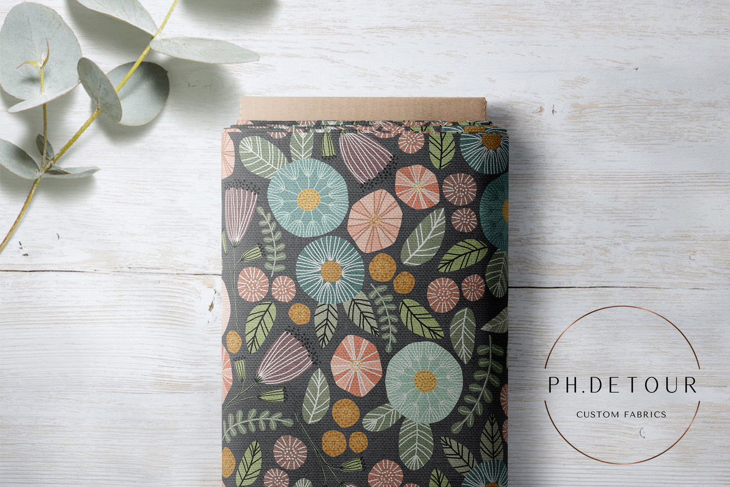 PREORDER - Burlap Cottage Floral - 0174 - Choose Your Base