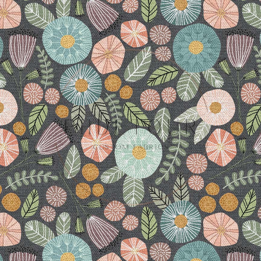 PREORDER - Burlap Cottage Floral - 0174 - Choose Your Base