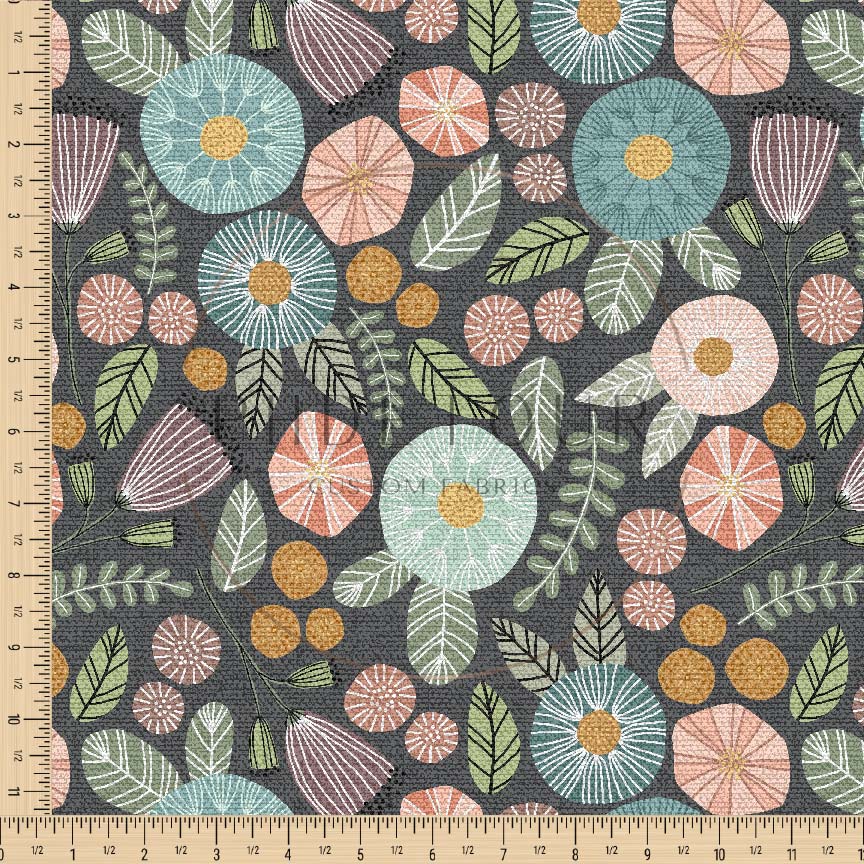 PREORDER - Burlap Cottage Floral - 0174 - Choose Your Base