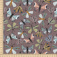 PREORDER - Burlap Moths on Raisin - 0186 - Choose Your Base