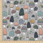 PREORDER - Burlap Mushrooms on Cement - 0190 - Choose Your Base