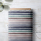 PREORDER - Burlap Watercolor Stripes - Purples - 0213 - Choose Your Base
