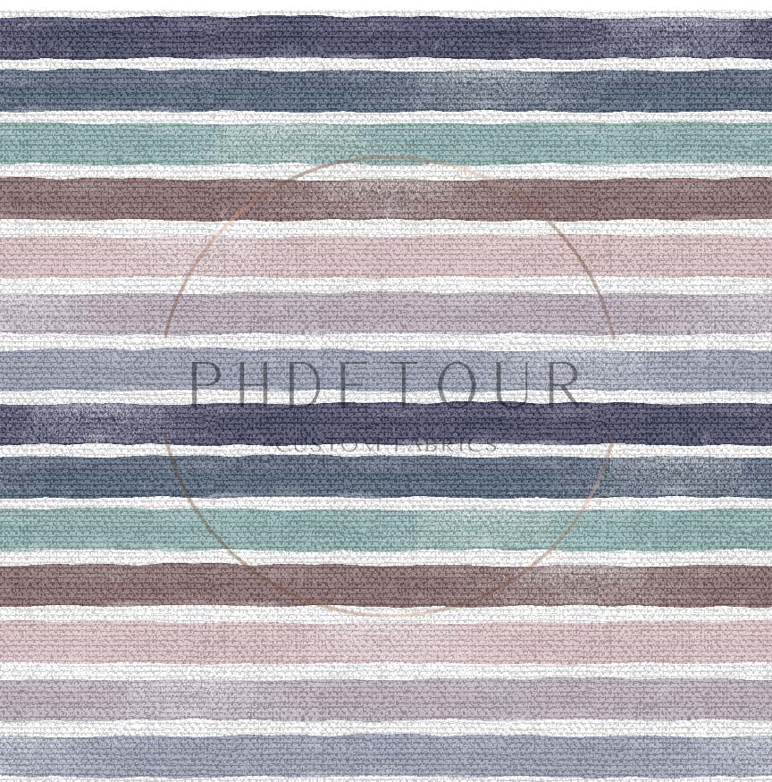 PREORDER - Burlap Watercolor Stripes - Purples - 0213 - Choose Your Base