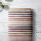 PREORDER - Burlap Watercolor Stripes - Reds - 0215 - Choose Your Base