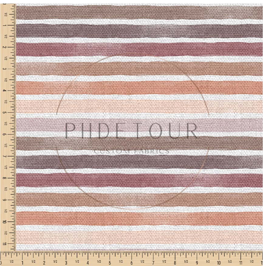 PREORDER - Burlap Watercolor Stripes - Reds - 0215 - Choose Your Base