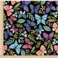 PREORDER - Butterfly Toss on Black - 0221 - Choose Your Base