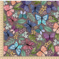 PREORDER - Butterfly Toss on Handwoven Texture - Raisin - 0233 - Choose Your Base