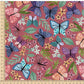 PREORDER - Butterfly Toss on Mauve - 0243 - Choose Your Base