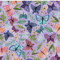 PREORDER - Butterfly Toss on Watercolor Lilac - 0263 - Choose Your Base