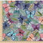 PREORDER - Butterfly Toss on Watercolor Mineral - 0264 - Choose Your Base