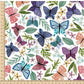 PREORDER - Butterfly Toss on White - 0270 - Choose Your Base