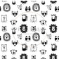 PREORDER - BW Animal Faces - 0271 - Choose Your Base
