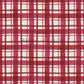 PREORDER - Candy Cane Burlap Texture Plaid - 0291 - Choose Your Base