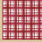 PREORDER - Candy Cane Burlap Texture Plaid - 0291 - Choose Your Base