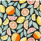 PREORDER - Citrus on Handwoven Texture Black - 0356 - Choose Your Base
