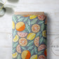 PREORDER - Citrus on Handwoven Texture Storm - 0369 - Choose Your Base