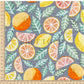 PREORDER - Citrus on Handwoven Texture Storm - 0369 - Choose Your Base