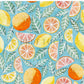 PREORDER - Citrus on Watercolor Aqua - 0382 - Choose Your Base