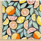 PREORDER - Citrus on Watercolor Black - 0383 - Choose Your Base