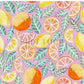 PREORDER - Citrus on Watercolor Bubblegum - 0384 - Choose Your Base
