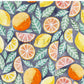 PREORDER - Citrus on Watercolor Navy - 0386 - Choose Your Base