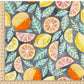 PREORDER - Citrus on Watercolor Slate - 0388 - Choose Your Base