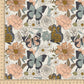 PREORDER - Claire Floral Butterflies on Cream - 0396 - Choose Your Base