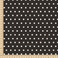 PREORDER - Cream Polkadots on Dark Charcoal - 0428 - Choose Your Base