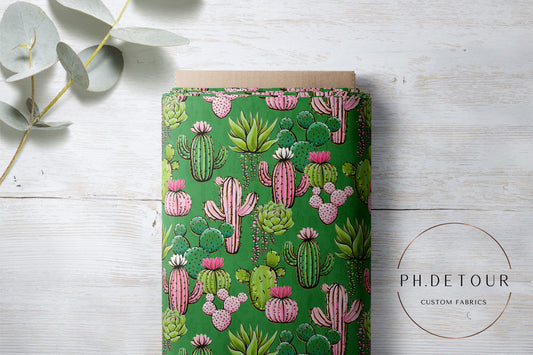 PREORDER - Desert Plants on Green - 0460 - Choose Your Base