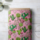 PREORDER - Desert Plants on Pink - 0461 - Choose Your Base