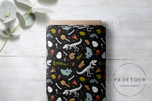 PREORDER - Dino Dig on Black - 0468 - Choose Your Base