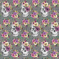 PREORDER - Floral Skulls - 0547 - Choose Your Base