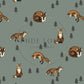 PREORDER - Foxes on Sage - 0562 - Choose Your Base