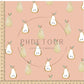 PREORDER - Golden Pears on Blossom - 0633 - Choose Your Base