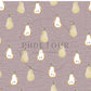 PREORDER - Golden Pears on Handwoven Texture Lotus - 0653 - Choose Your Base