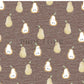 PREORDER - Golden Pears on Handwoven Texture Taupe - 0665 - Choose Your Base