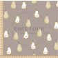 PREORDER - Golden Pears on Mushroom - 0671 - Choose Your Base