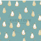 PREORDER - Golden Pears on Ocean - 0674 - Choose Your Base