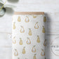 PREORDER - Golden Pears on White - 0687 - Choose Your Base