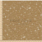 PREORDER - Grunge Stars on Handwoven Texture Caramel - 0720 - Choose Your Base