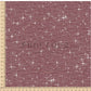 PREORDER - Grunge Stars on Handwoven Texture Mauve - 0726 - Choose Your Base