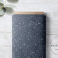 PREORDER - Grunge Stars on Herringbone Texture Cadet - 0740 - Choose Your Base