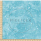 PREORDER - Grunge Stars on Watercolor Aqua - 0777 - Choose Your Base