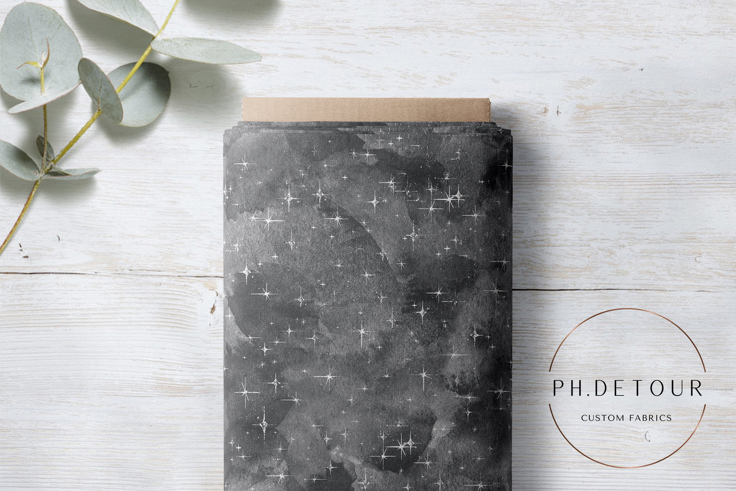 PREORDER - Grunge Stars on Watercolor Space - 0790 - Choose Your Base