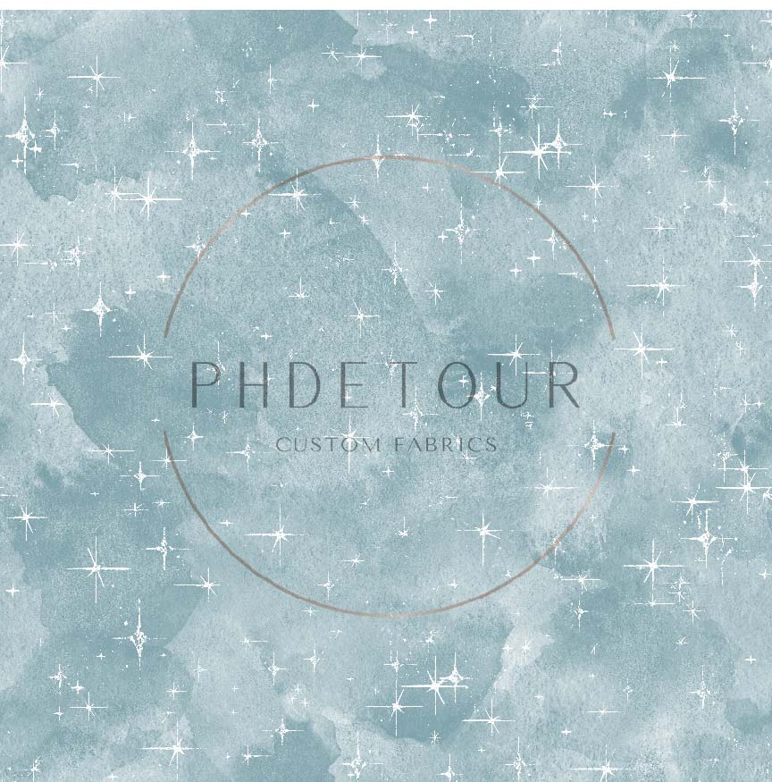 PREORDER - Grunge Stars on Watercolor Weldon - 0793 - Choose Your Base
