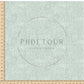 PREORDER - Herringbone Texture Mint - 0878 - Choose Your Base
